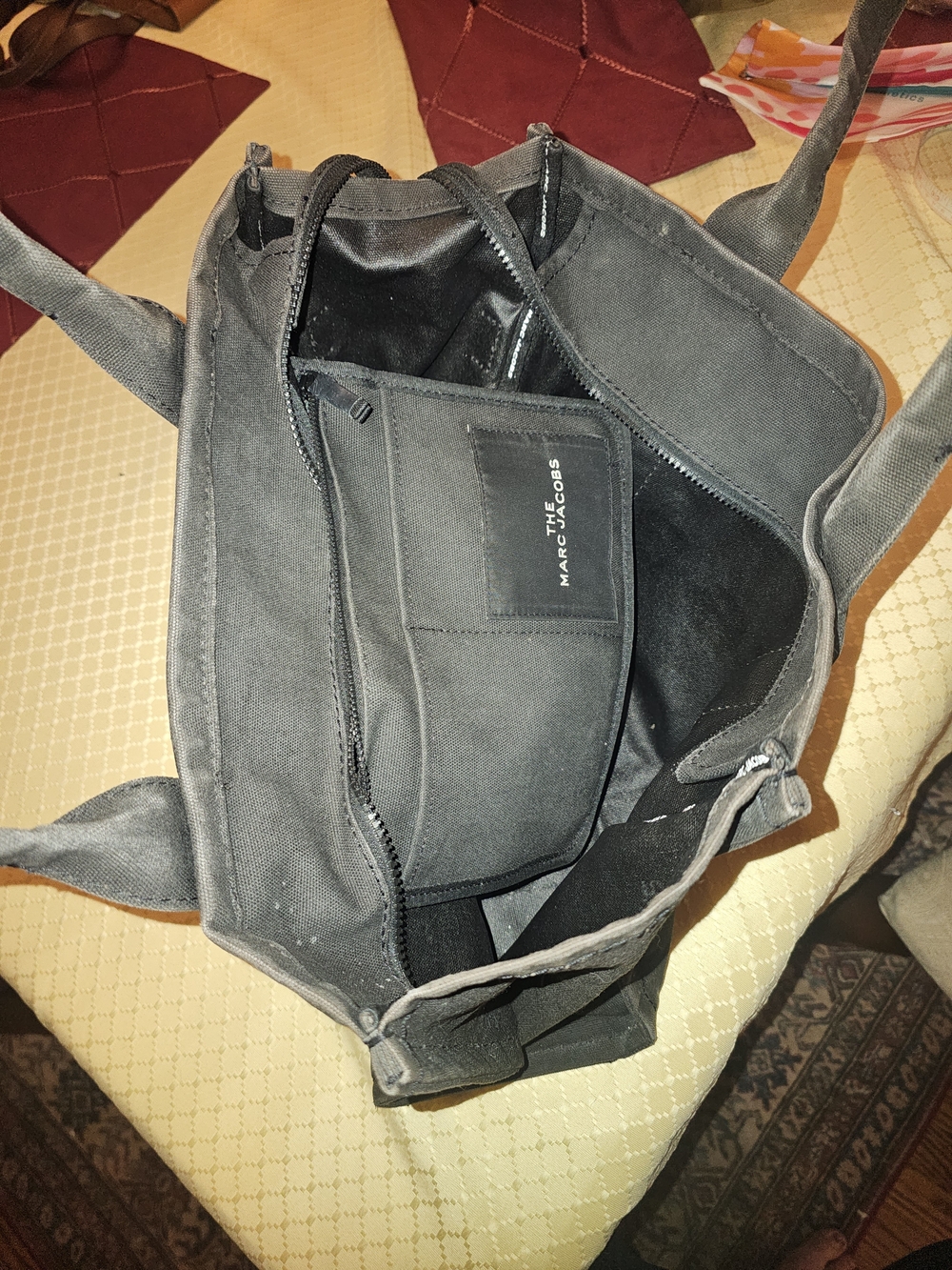 Marc Jacobs 16" The Tote Bag in Black - Picture 13 of 16